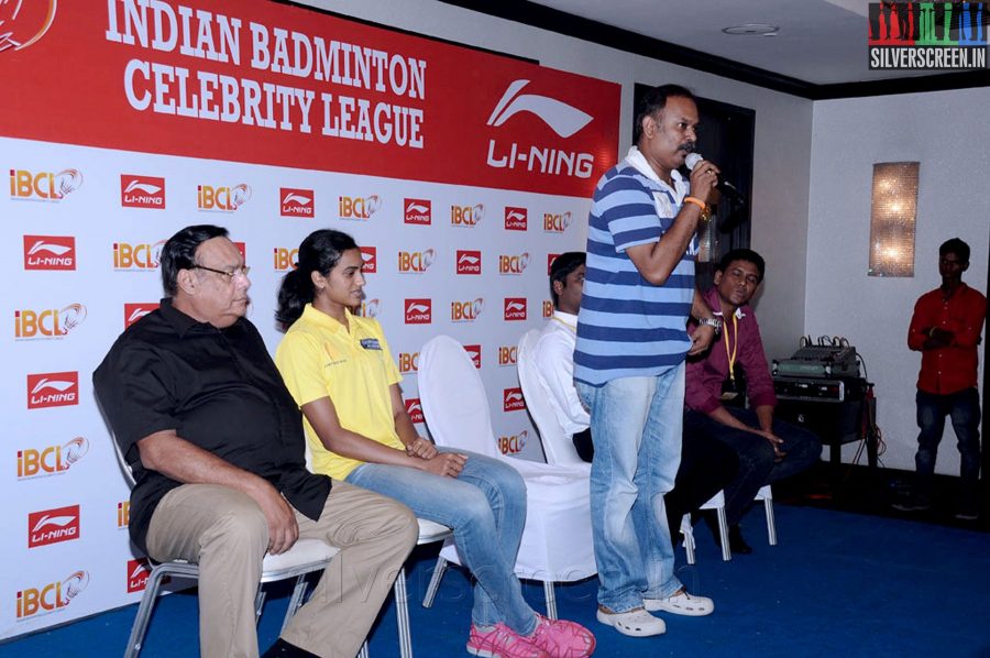 Badminton Player P V Sindhu at the Indian Badminton Celebrity League Launch