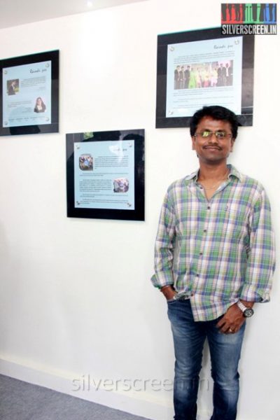 Director A R Murugadoss at the Raindropss Office Inauguration