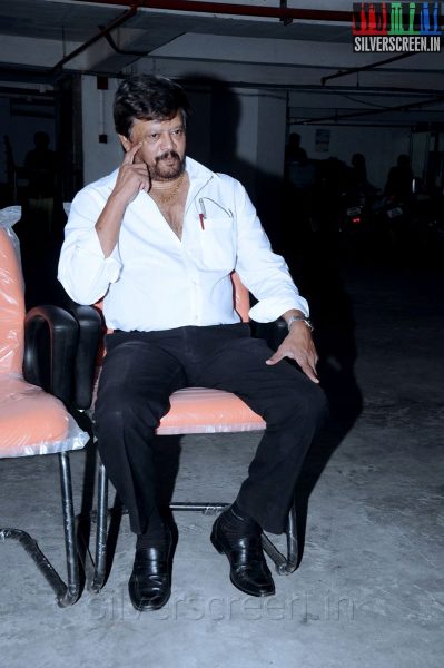 Actor Thiagarajan (or Thyagarajan) at his Press Meet