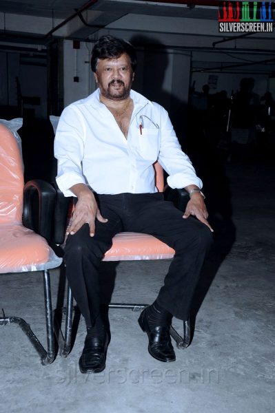 Actor Thiagarajan (or Thyagarajan) at his Press Meet