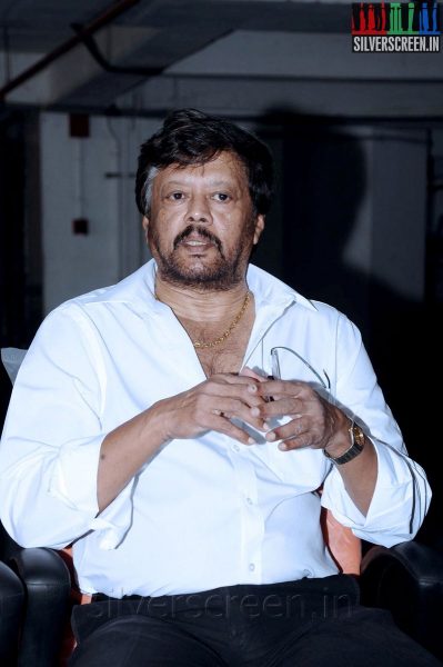 Actor Thiagarajan (or Thyagarajan) at his Press Meet