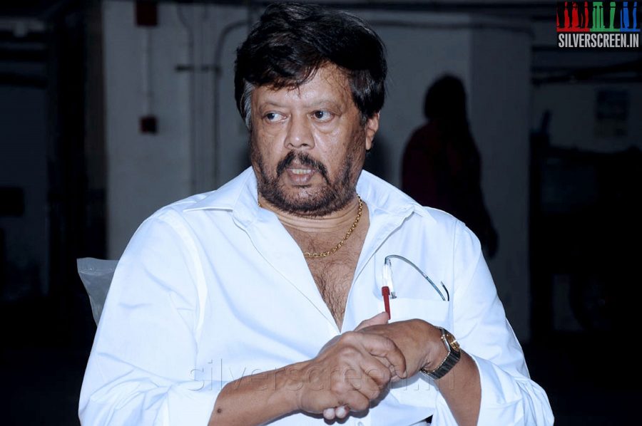 Actor Thiagarajan (or Thyagarajan) at his Press Meet