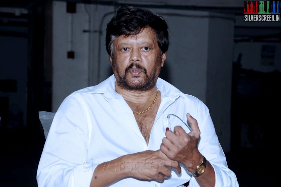 Actor Thiagarajan (or Thyagarajan) at his Press Meet