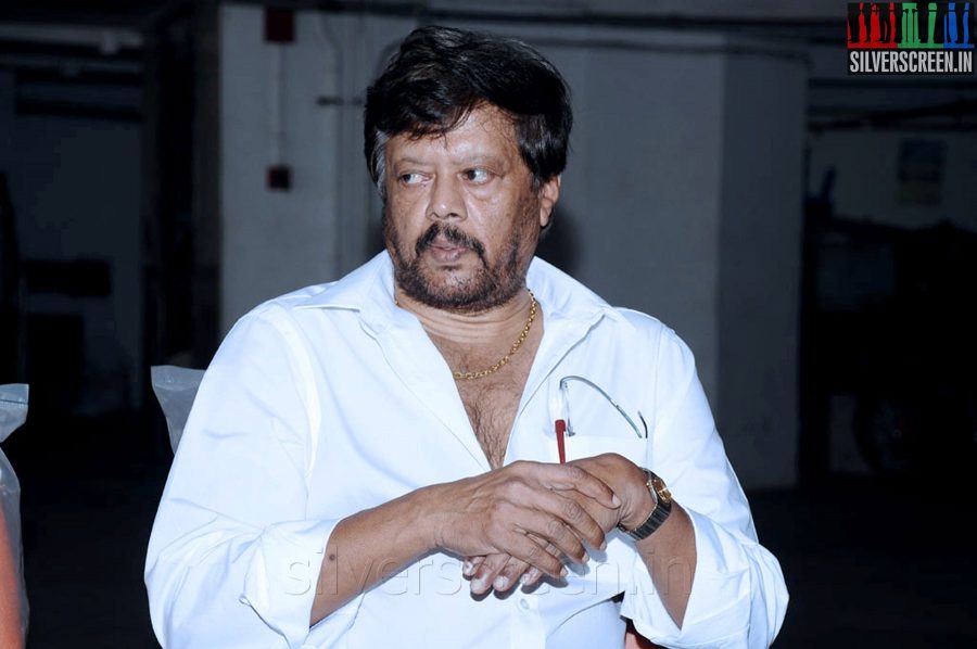 Actor Thiagarajan (or Thyagarajan) at his Press Meet