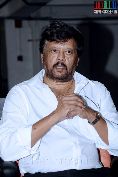 Actor Thiagarajan (or Thyagarajan) at his Press Meet