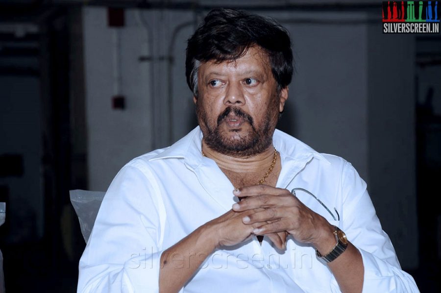 Actor Thiagarajan (or Thyagarajan) at his Press Meet