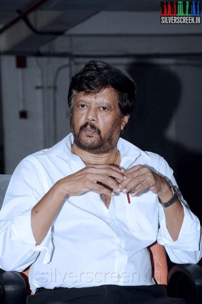 Actor Thiagarajan (or Thyagarajan) at his Press Meet