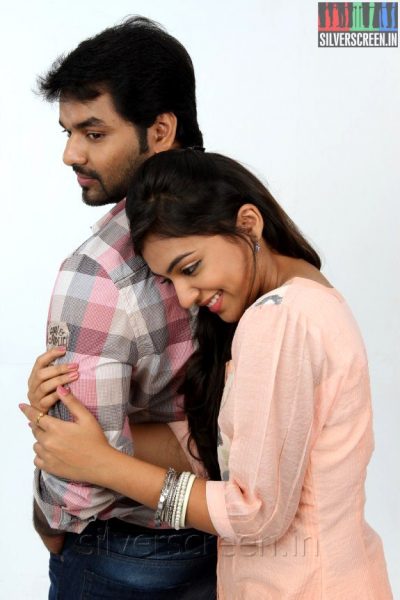 Actor Jai and Nazriya Nazim in Thirumanam Enum Nikkah Movie Stills