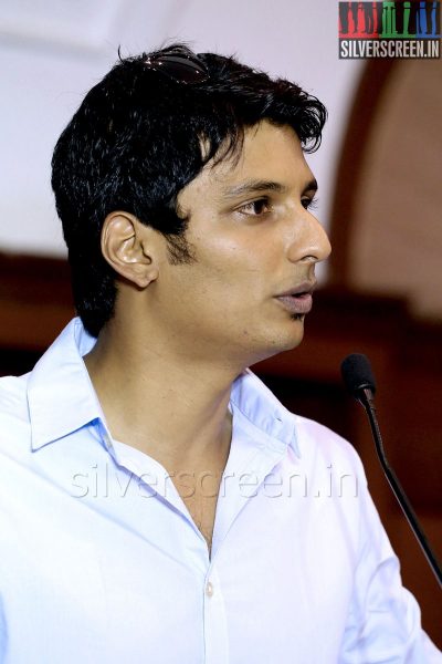 Actor Jiiva at the Yaan Press Meet