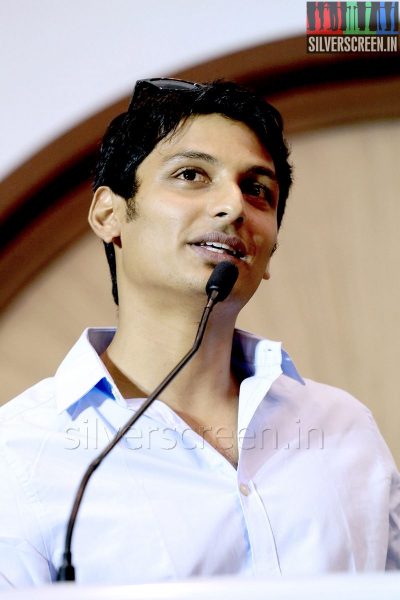 Actor Jiiva at the Yaan Press Meet