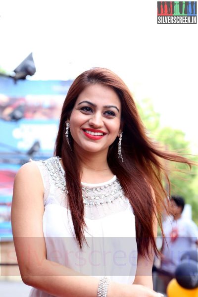 Actress Aksha Pardasany HQ Pics at the Salim Movie Audio Launch