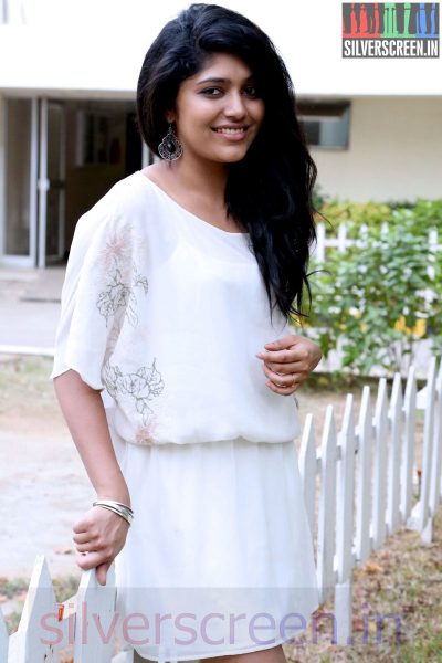 Actress Samyuktha Hornad at the Un Samayal Arayil Press Meet