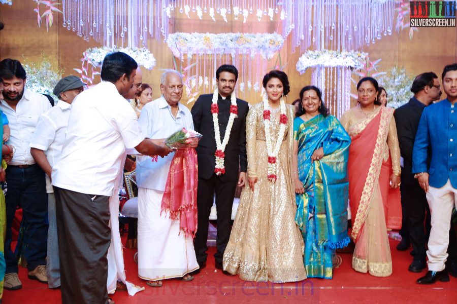 Amala Paul Director Vijay Wedding Reception