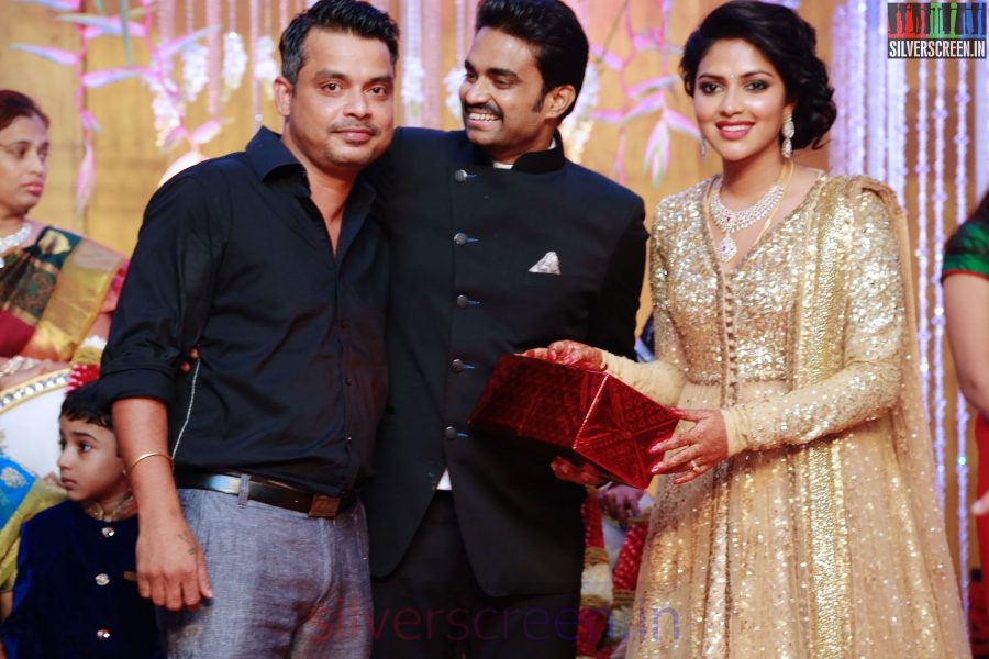 Amala Paul Director Vijay Wedding Reception