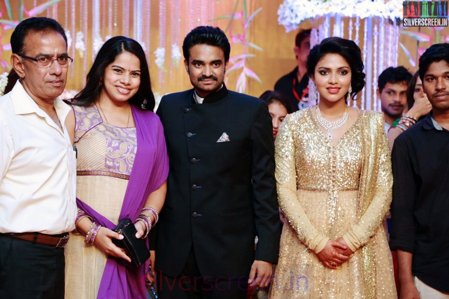 Amala Paul Director Vijay Wedding Reception