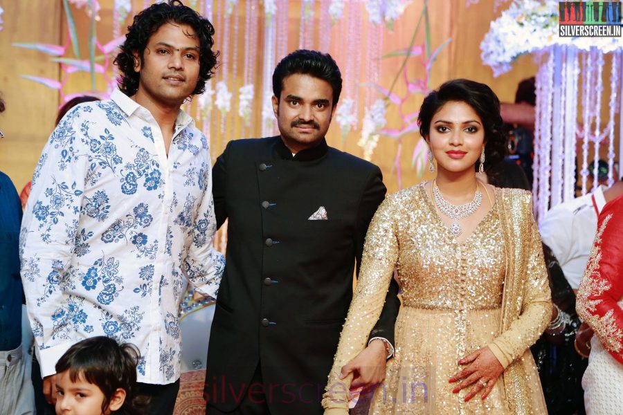 Amala Paul Director Vijay Wedding Reception