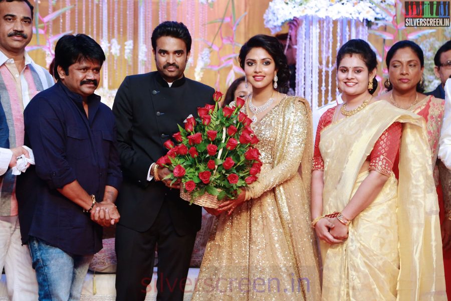 Amala Paul Director Vijay Wedding Reception