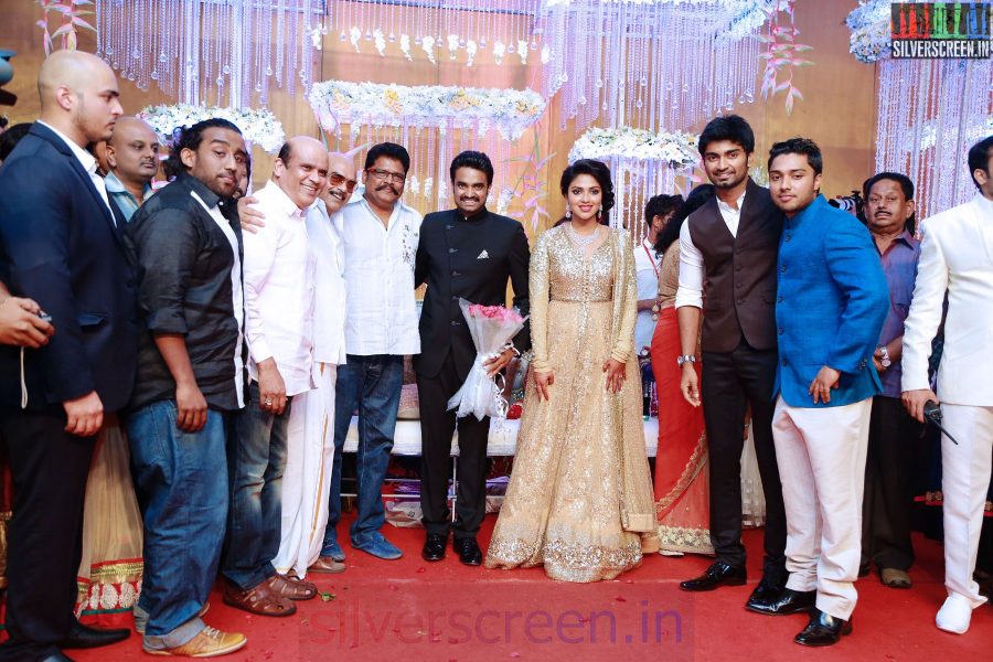 Amala Paul Director Vijay Wedding Reception