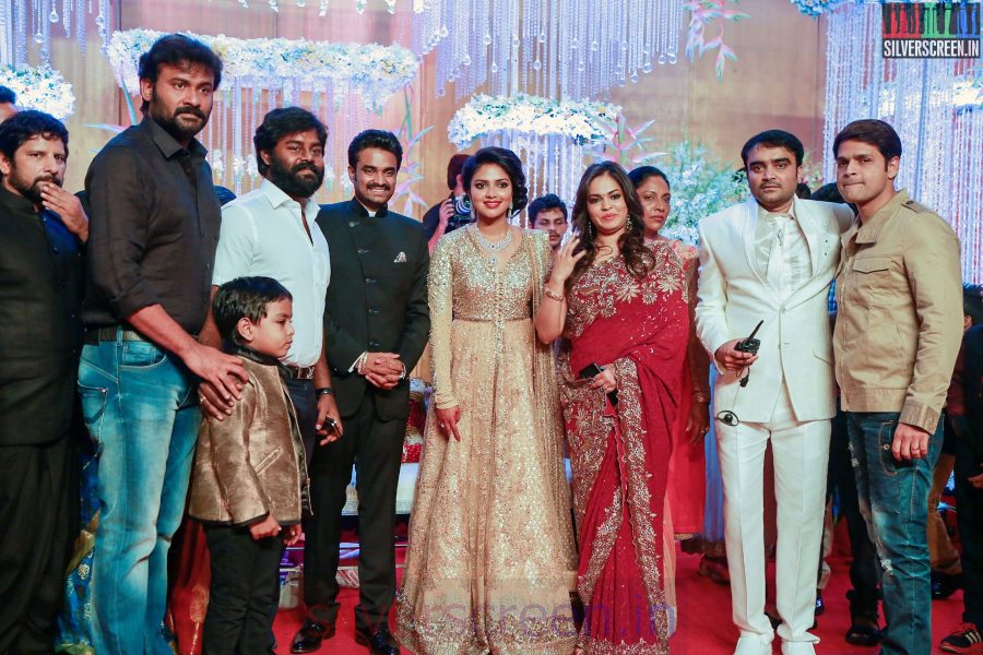 Shaam at the Amala Paul Director Vijay Wedding Reception