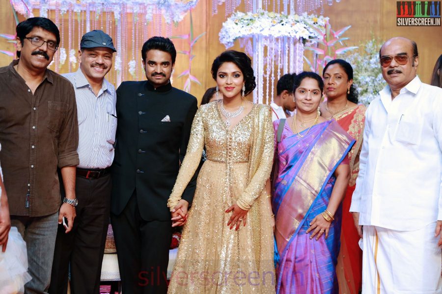 Amala Paul Director Vijay Wedding Reception