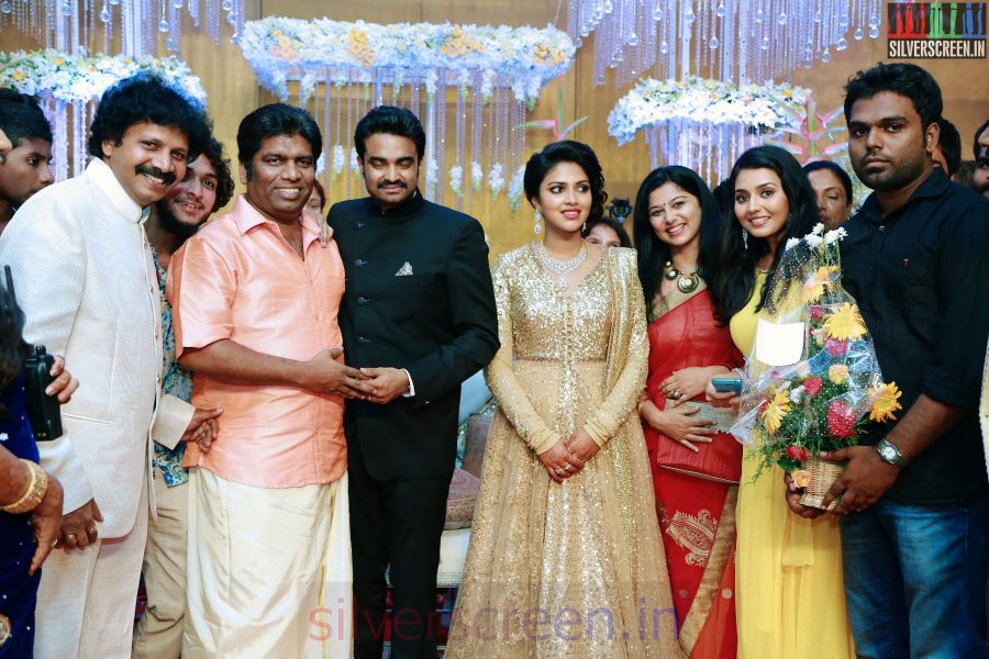 Amala Paul Director Vijay Wedding Reception