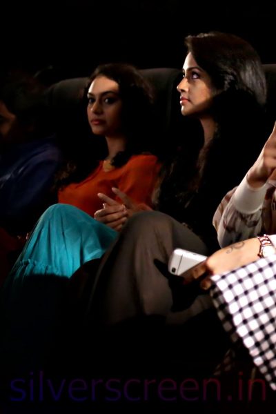 Actress Pooja and Rupa Manjari at the Amara Kaaviyam Audio Launch