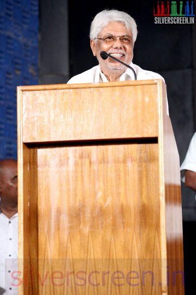 Editor Mohan at the Karthikeyan Movie Audio Launch