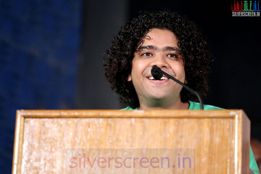 Singer Naresh Iyer at the Karthikeyan Movie Audio Launch