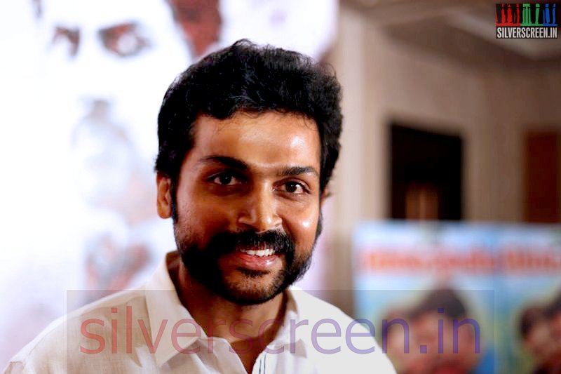 Actor Karthi Sivakumar at the Madras Movie Audio Launch