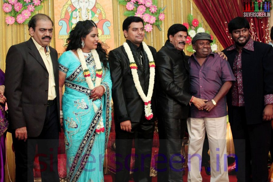 Actor Senthil at Producer V Swaminathan Son's Reception