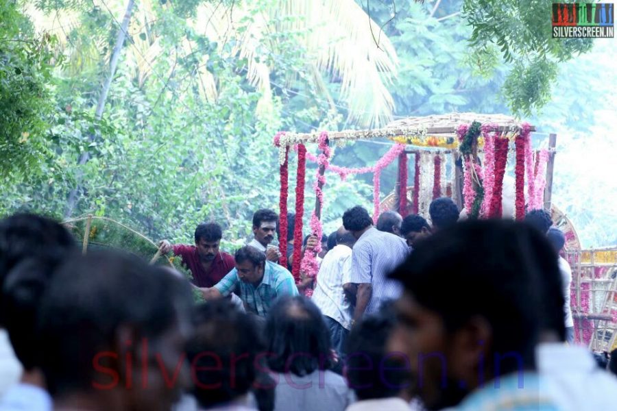 Director Ramanarayanan's Funeral