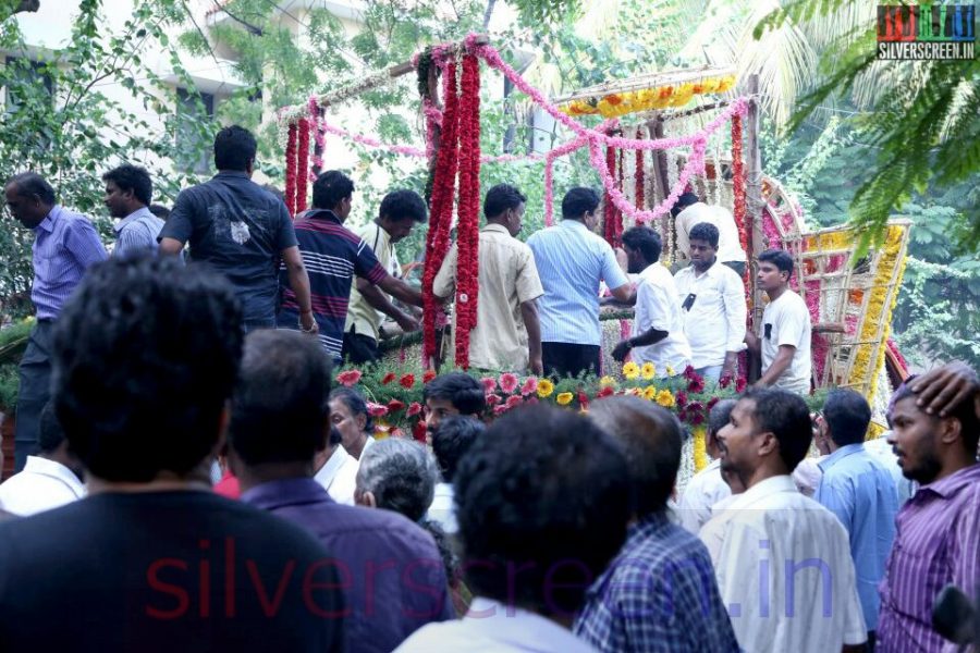 Director Ramanarayanan's Funeral