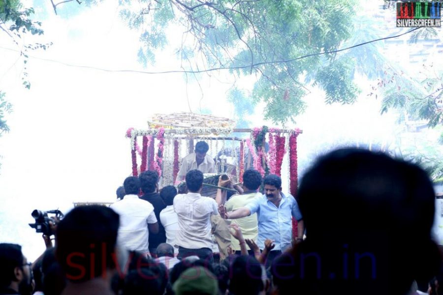 Director Ramanarayanan's Funeral