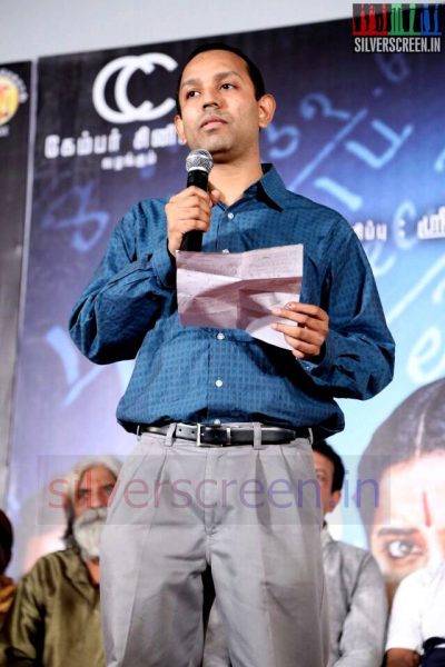 Producer Srivathsan Nadathur at the Ramanujan Movie Press Meet