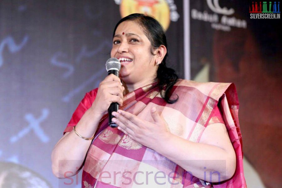 Costume Designer Sakunthala Rajasekaran at the Ramanujan Movie Press Meet