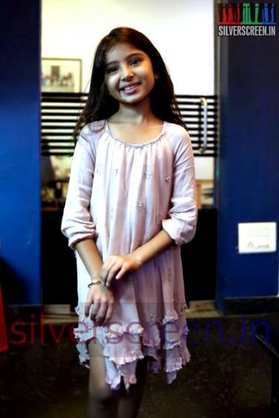 Child Actress Sara Arjun at Saivam Movie Press Show