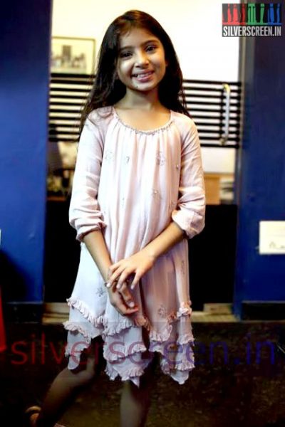 Child Actress Sara Arjun at Saivam Movie Press Show