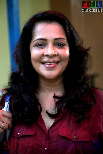 Singer Devi Ajith at the Sooraiyadal Movie Press Show