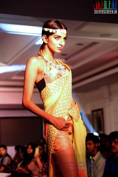 Sahithya Jagannathan at the Madras Couture Fashion Week 2014 organised by Jupiter Events on June 20, 21 at Radisson Blu