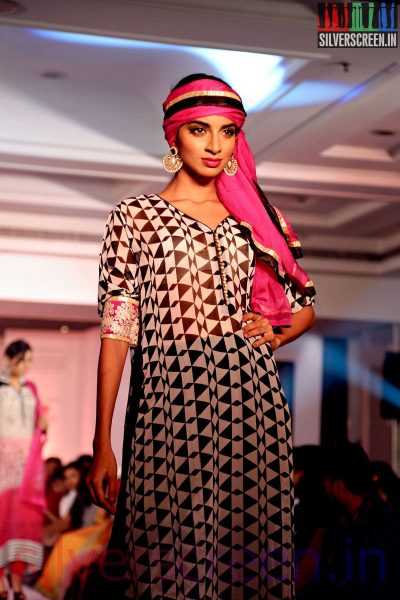 Sahithya Jagannathan at the Madras Couture Fashion Week 2014 organised by Jupiter Events on June 20, 21 at Radisson Blu