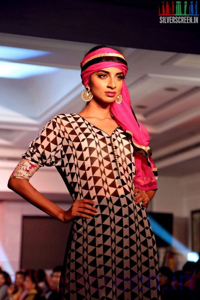 Sahithya Jagannathan at the Madras Couture Fashion Week 2014 organised by Jupiter Events on June 20, 21 at Radisson Blu