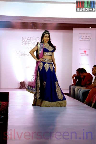 Maanada Mayilada VJ Keerthi at the Madras Couture Fashion Week 2014 organised by Jupiter Events on June 20, 21 at Radisson Blu