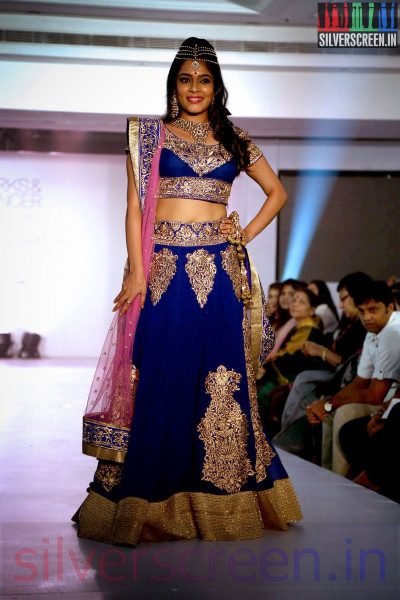 Maanada Mayilada VJ Keerthi at the Madras Couture Fashion Week 2014 organised by Jupiter Events on June 20, 21 at Radisson Blu