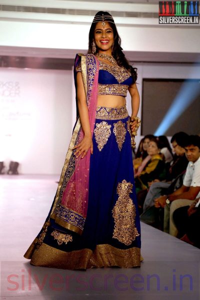 Maanada Mayilada VJ Keerthi at the Madras Couture Fashion Week 2014 organised by Jupiter Events on June 20, 21 at Radisson Blu