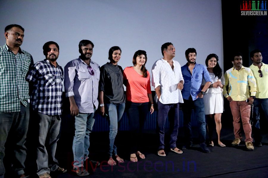 Actor Prakash Raj, Pony Verma, Tejas, Samyuktha Hornad at the Un Samayal Arayil Press Meet