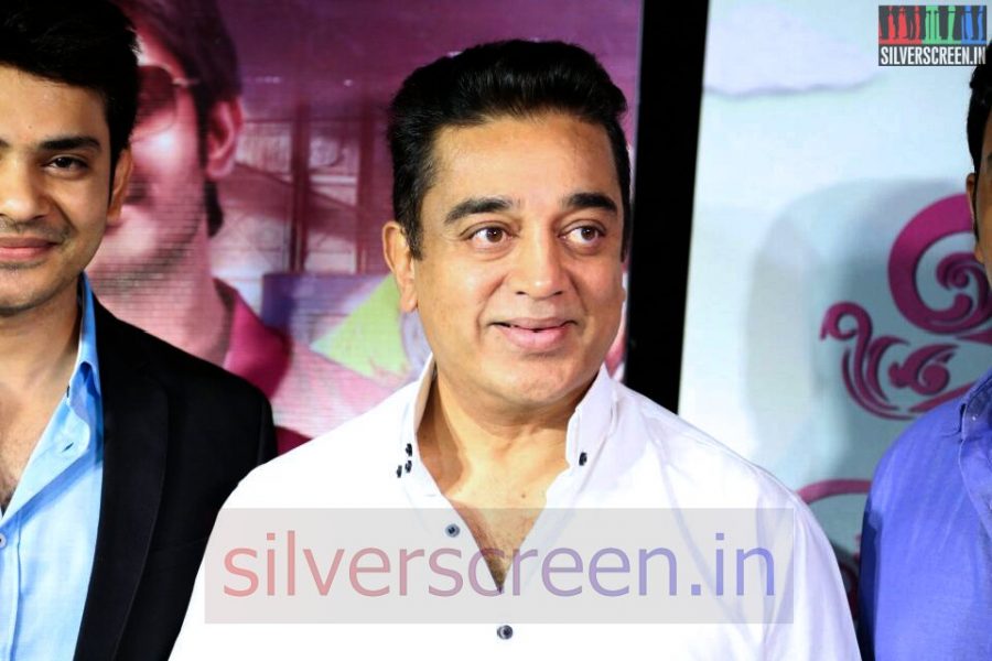 Actor Kamal Haasan, Sethu at Valeba Raja (Or Vaaliba Raja) Audio Launch