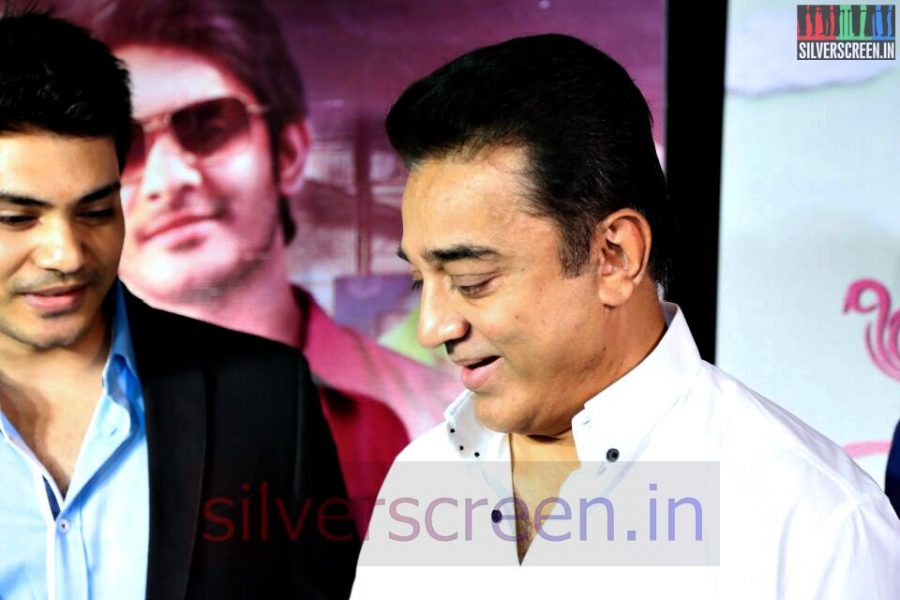 Actor Kamal Haasan, Sethu at Valeba Raja (Or Vaaliba Raja) Audio Launch