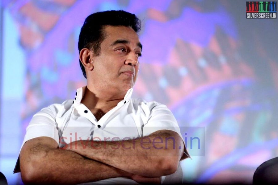 Actor Kamal Haasan at Valeba Raja (Or Vaaliba Raja) Audio Launch