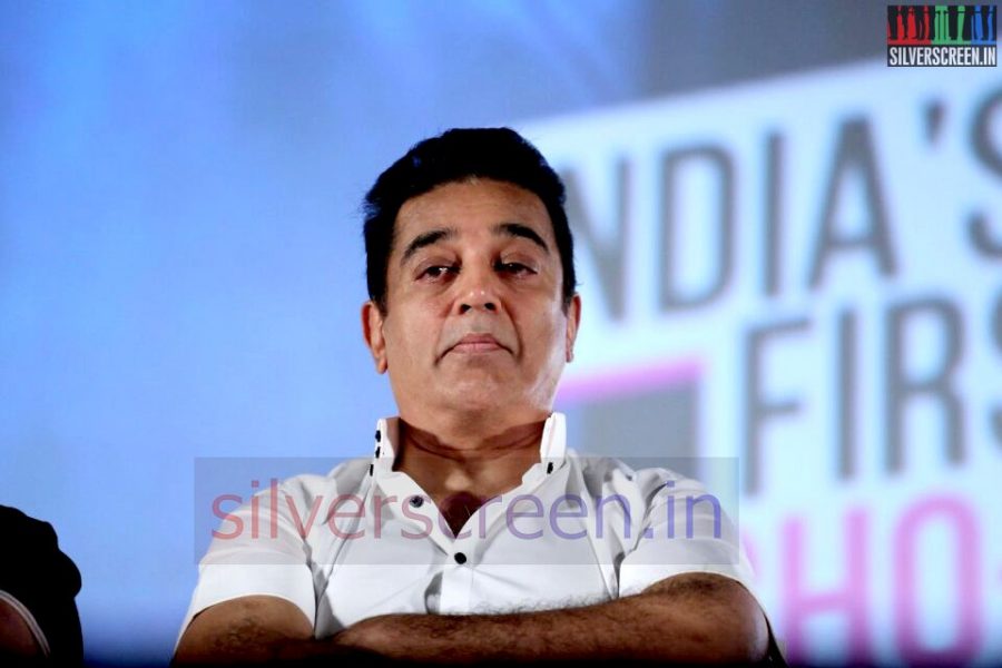 Actor Kamal Haasan at Valeba Raja (Or Vaaliba Raja) Audio Launch