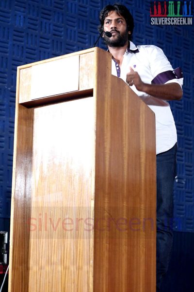 Actor Pavan Jiy at the Vilaasam Press Meet